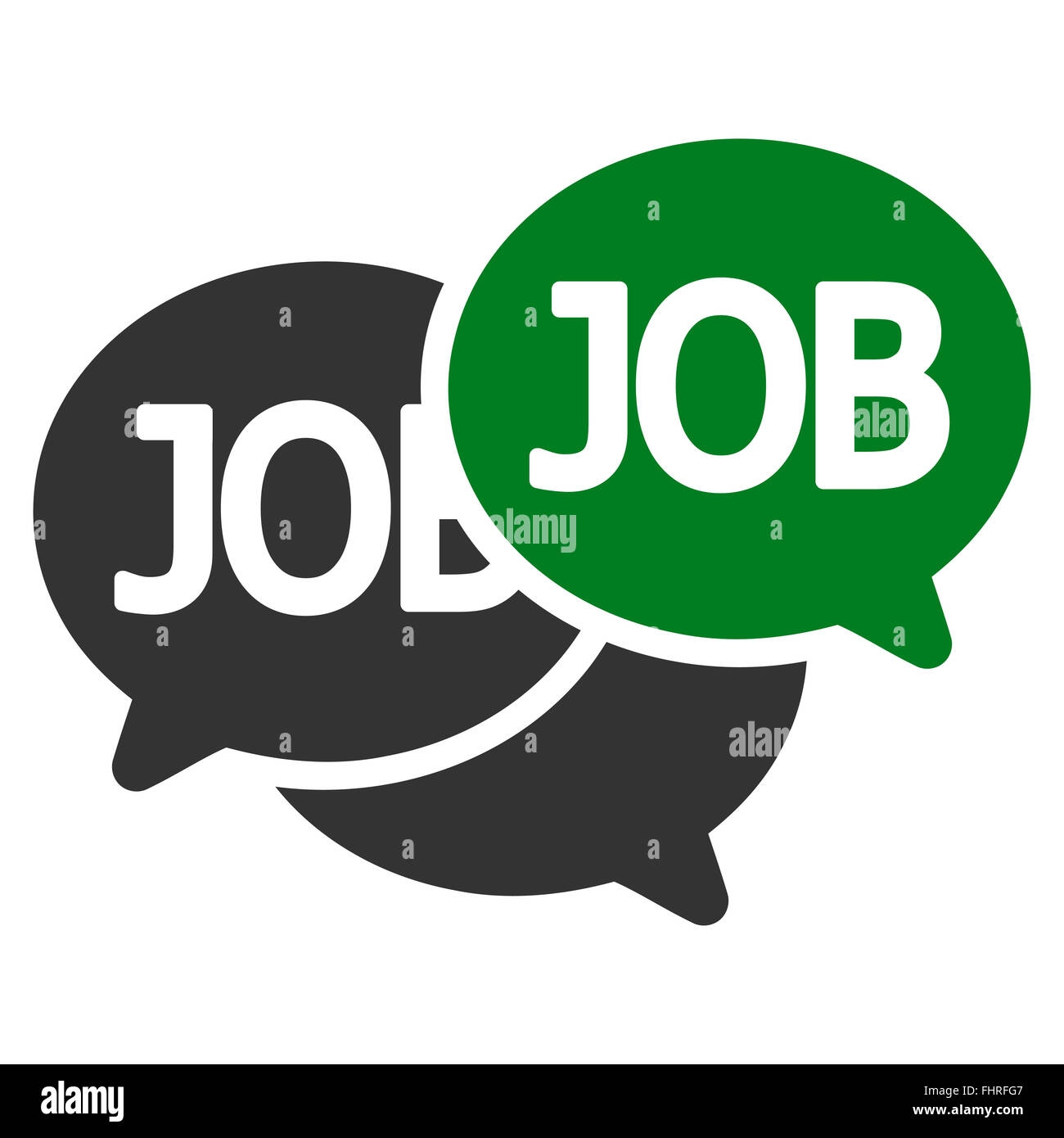 Labor Market icon from Business Bicolor Set Stock Photo - Alamy