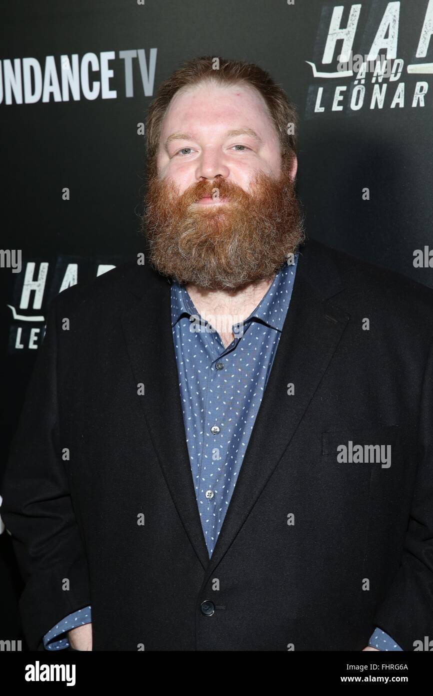 New York, NY, USA. 25th Feb, 2016. Jeff Pope at arrivals for SUNDANCE
