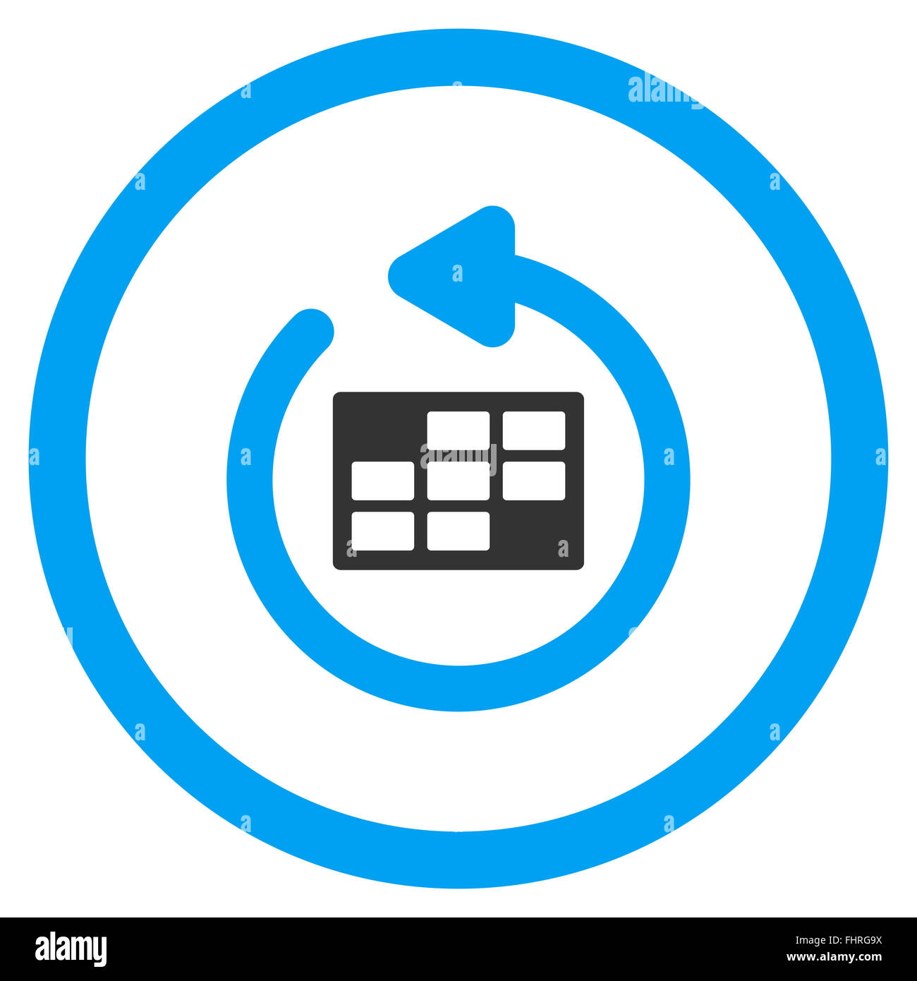 Refresh Plan Icon Stock Photo - Alamy