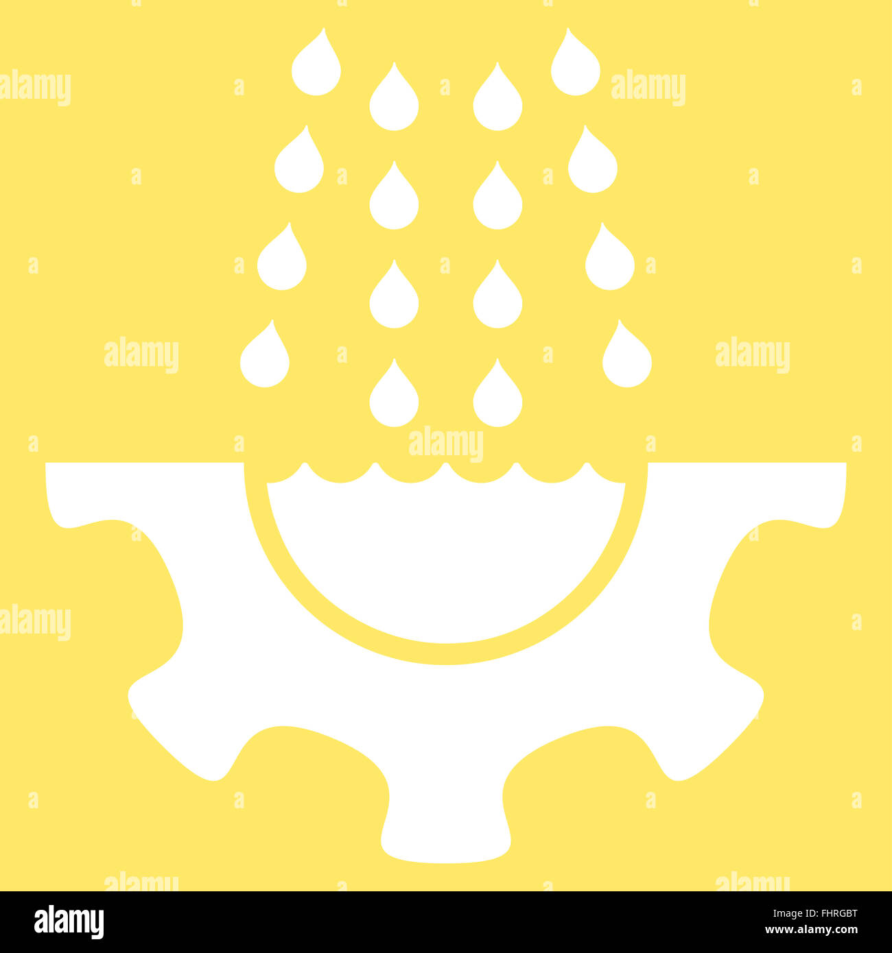 Water Service Icon Stock Photo Alamy