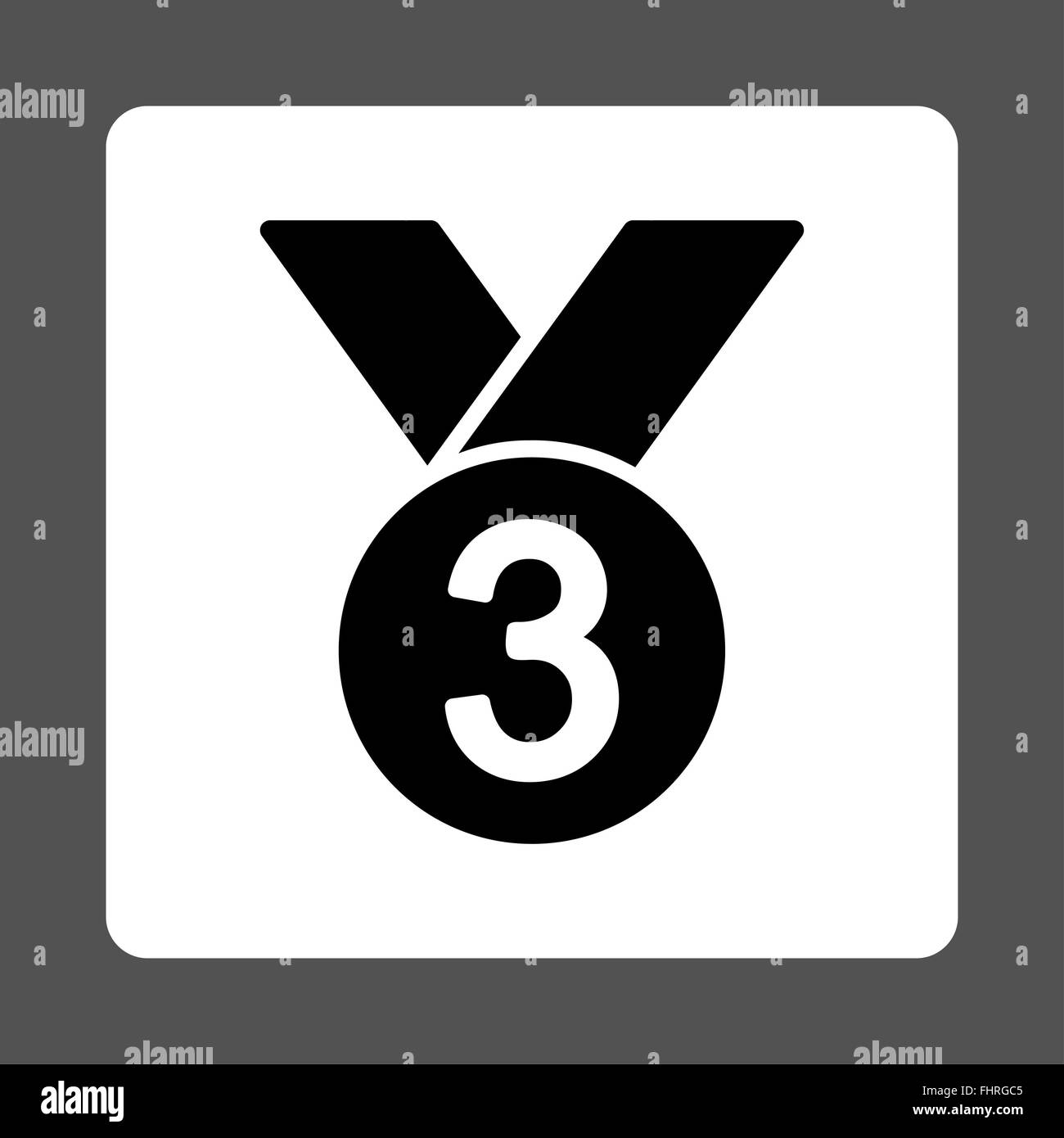 Bronze medal icon from Award Buttons OverColor Set Stock Photo Alamy