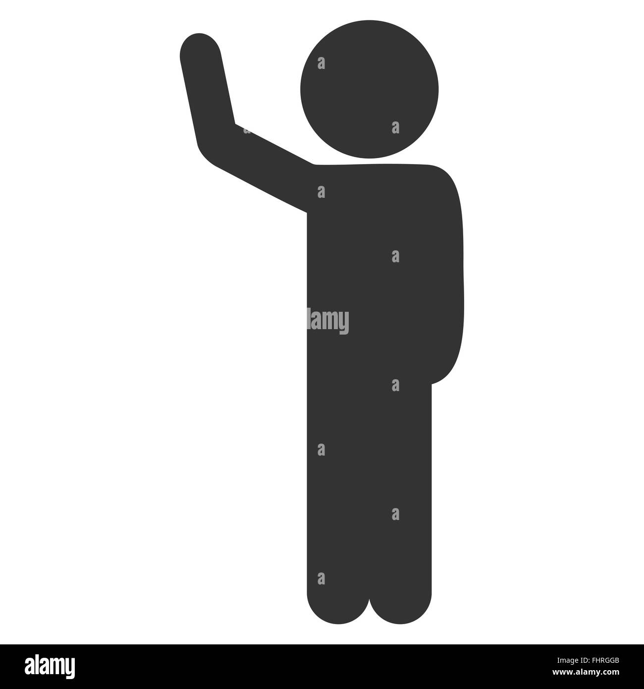 Child Hitchhike Icon Stock Photo - Alamy