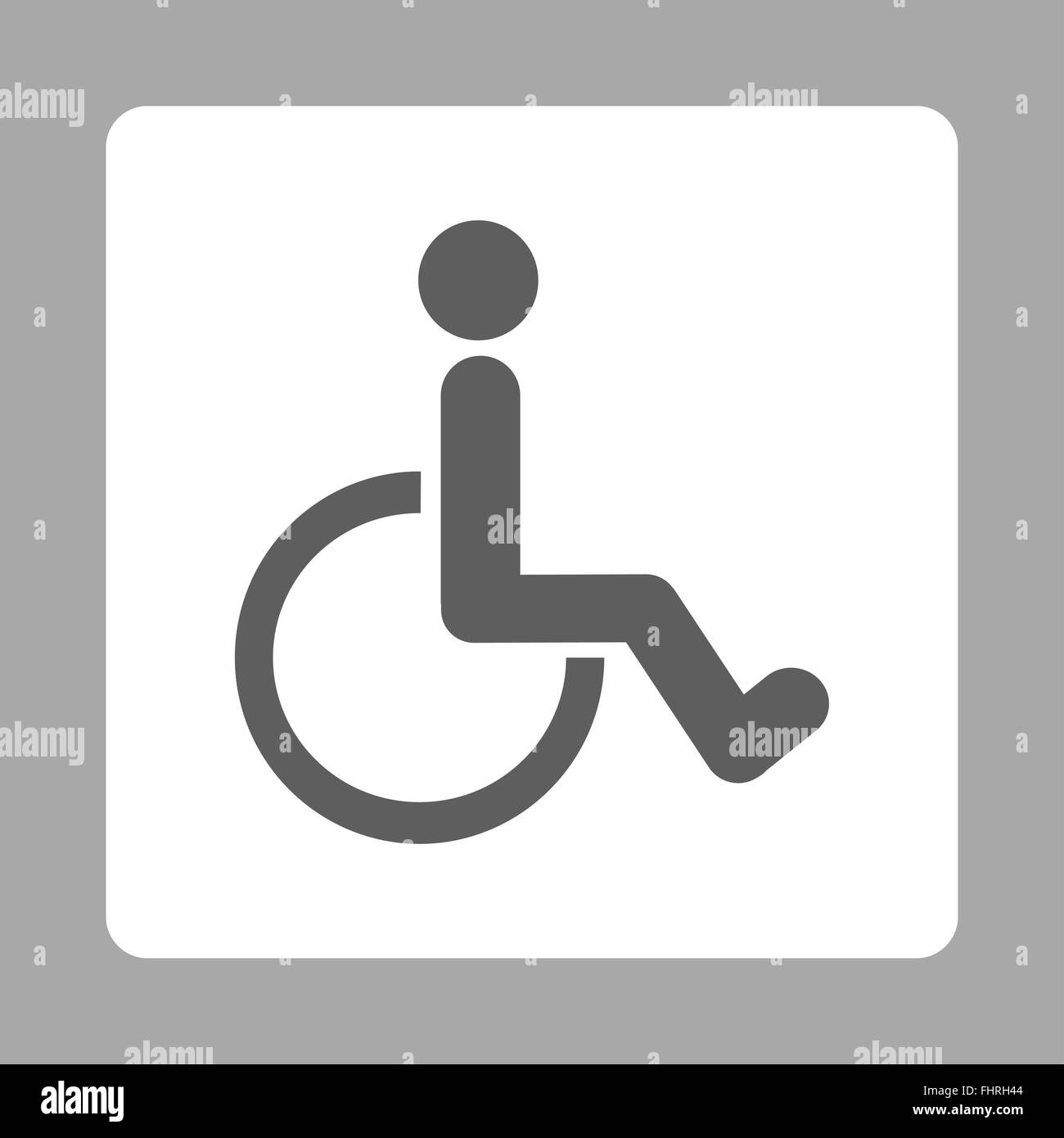 Disabled accessibility and toilet Black and White Stock Photos & Images ...