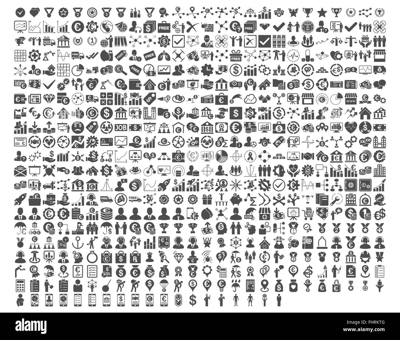 Application Toolbar Icons Stock Photo - Alamy