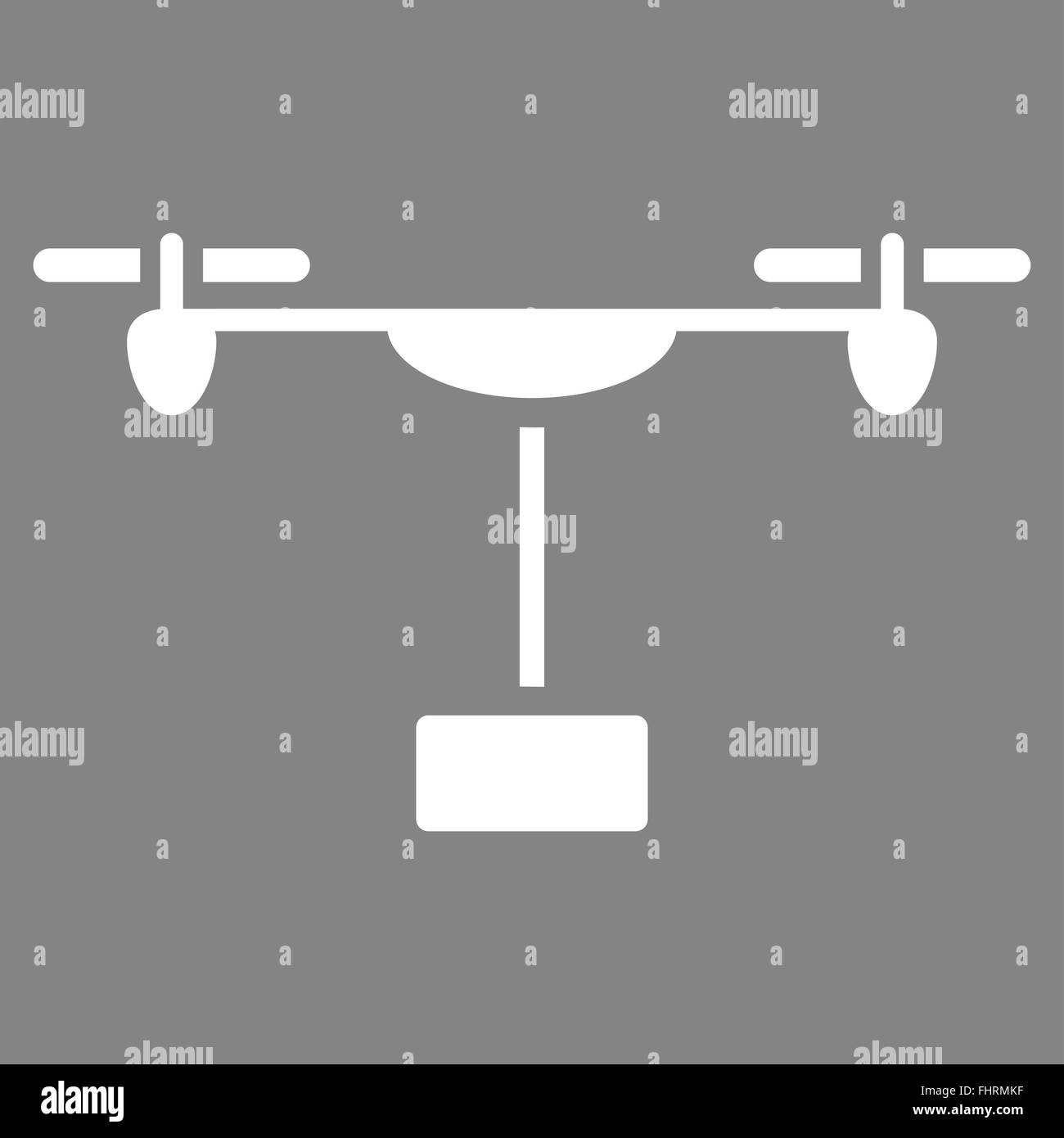 Drone shipment icon Black and White Stock Photos & Images - Alamy