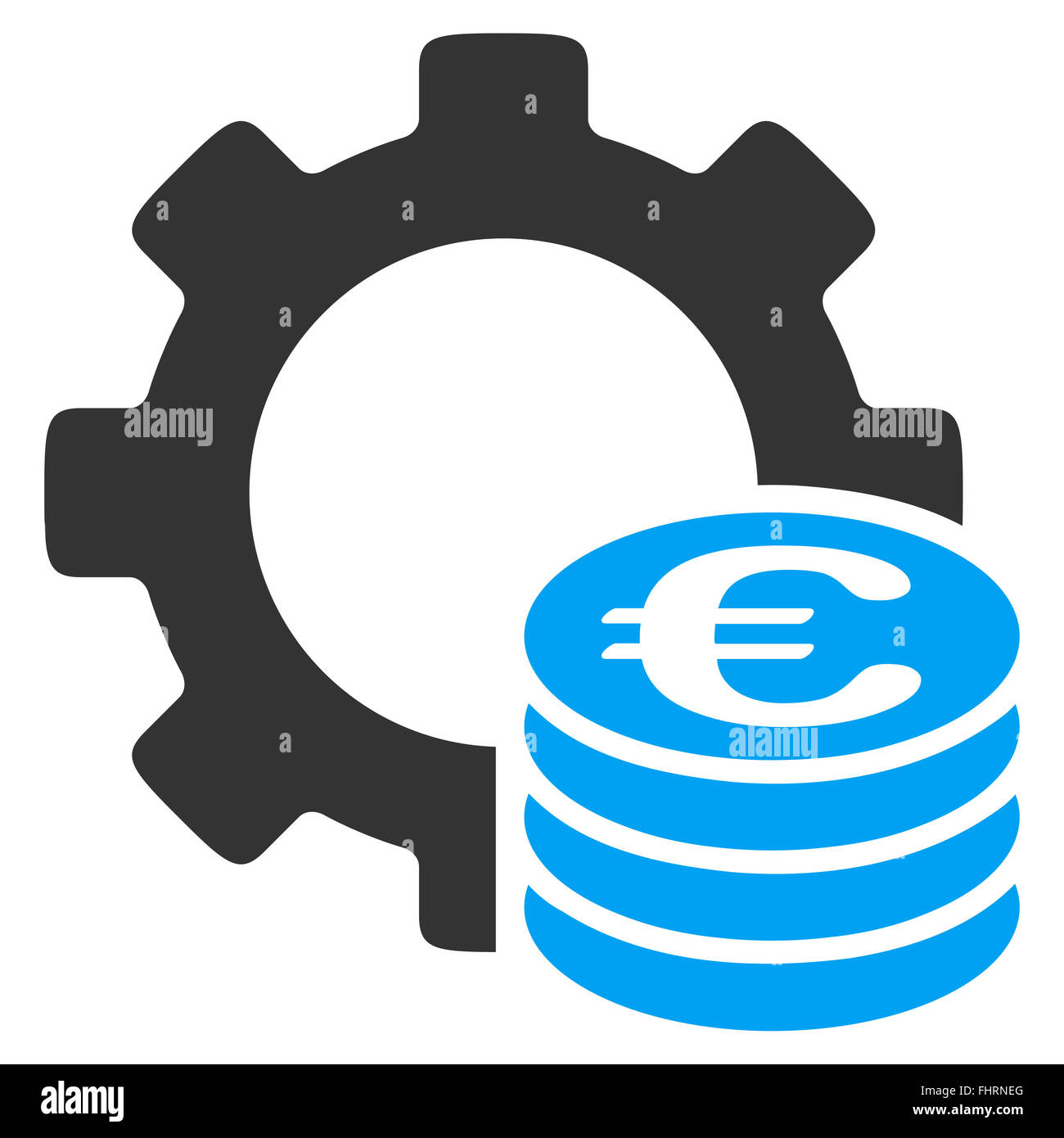Euro Development Icon Stock Photo - Alamy
