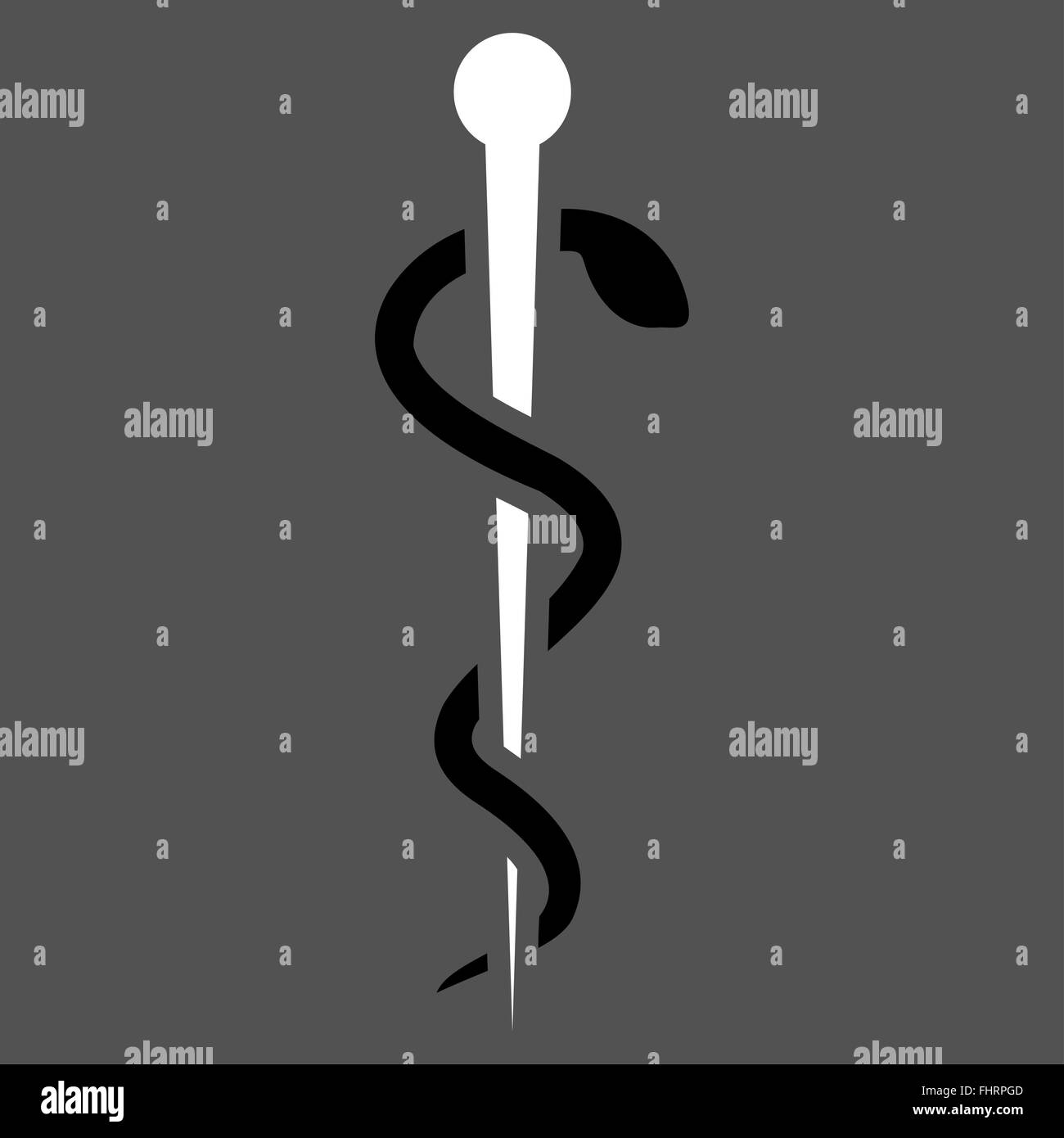 Medical Needle Icon Stock Photo - Alamy