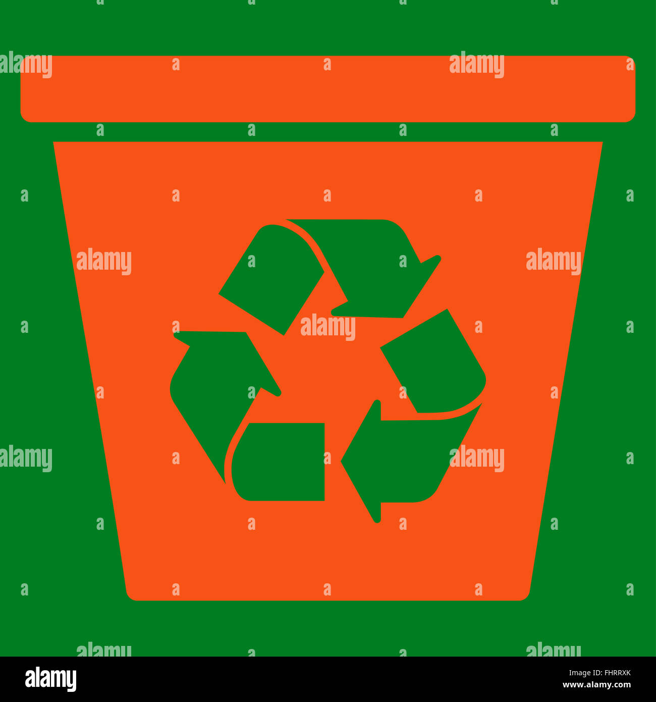 Recycle Bin Icon Stock Photo Alamy