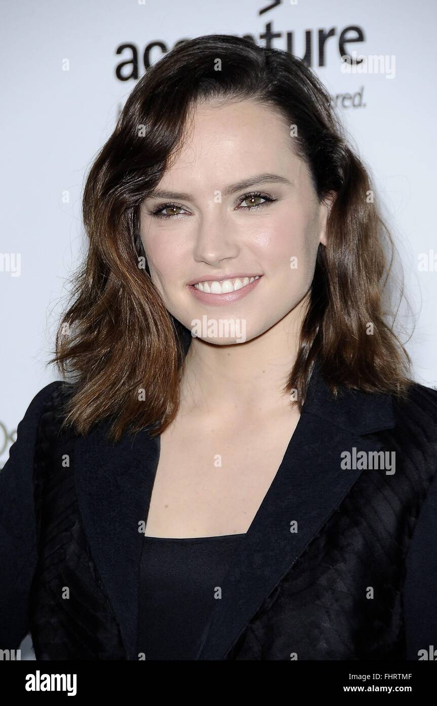 Los Angeles, CA, USA. 25th Feb, 2016. Daisy Ridley at arrivals for ...