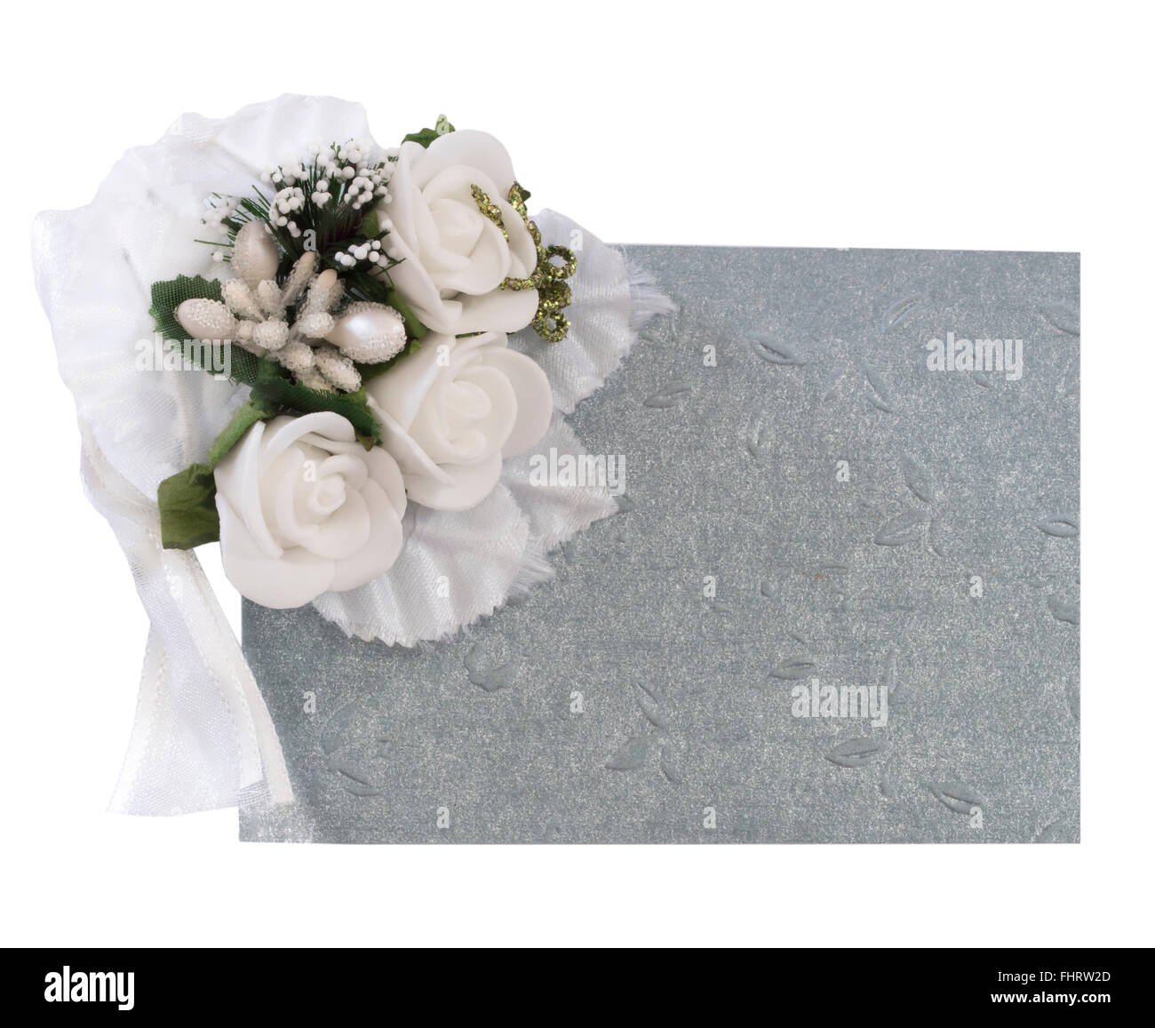 blank note with decoration Stock Photo - Alamy