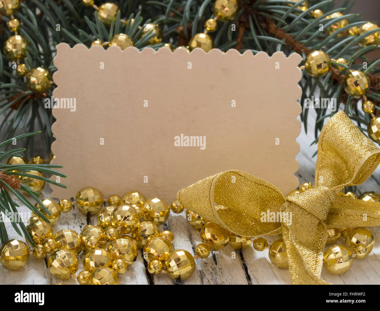 blank note with decoration Stock Photo - Alamy