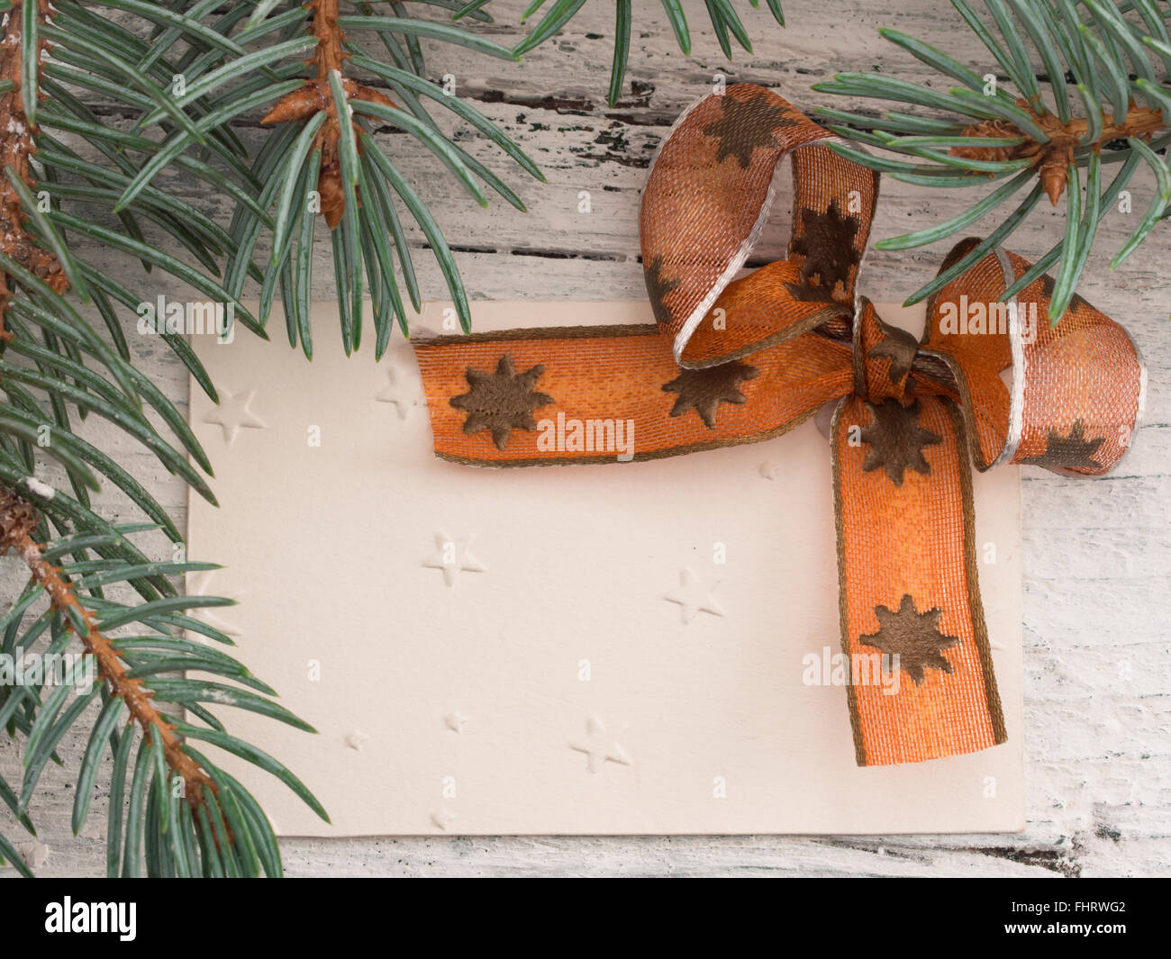 blank note with decoration Stock Photo - Alamy