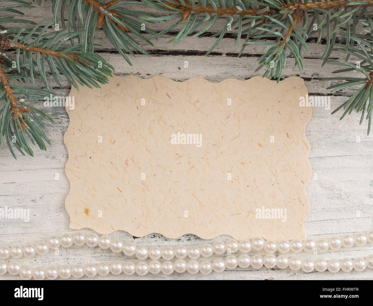 blank note with decoration Stock Photo - Alamy