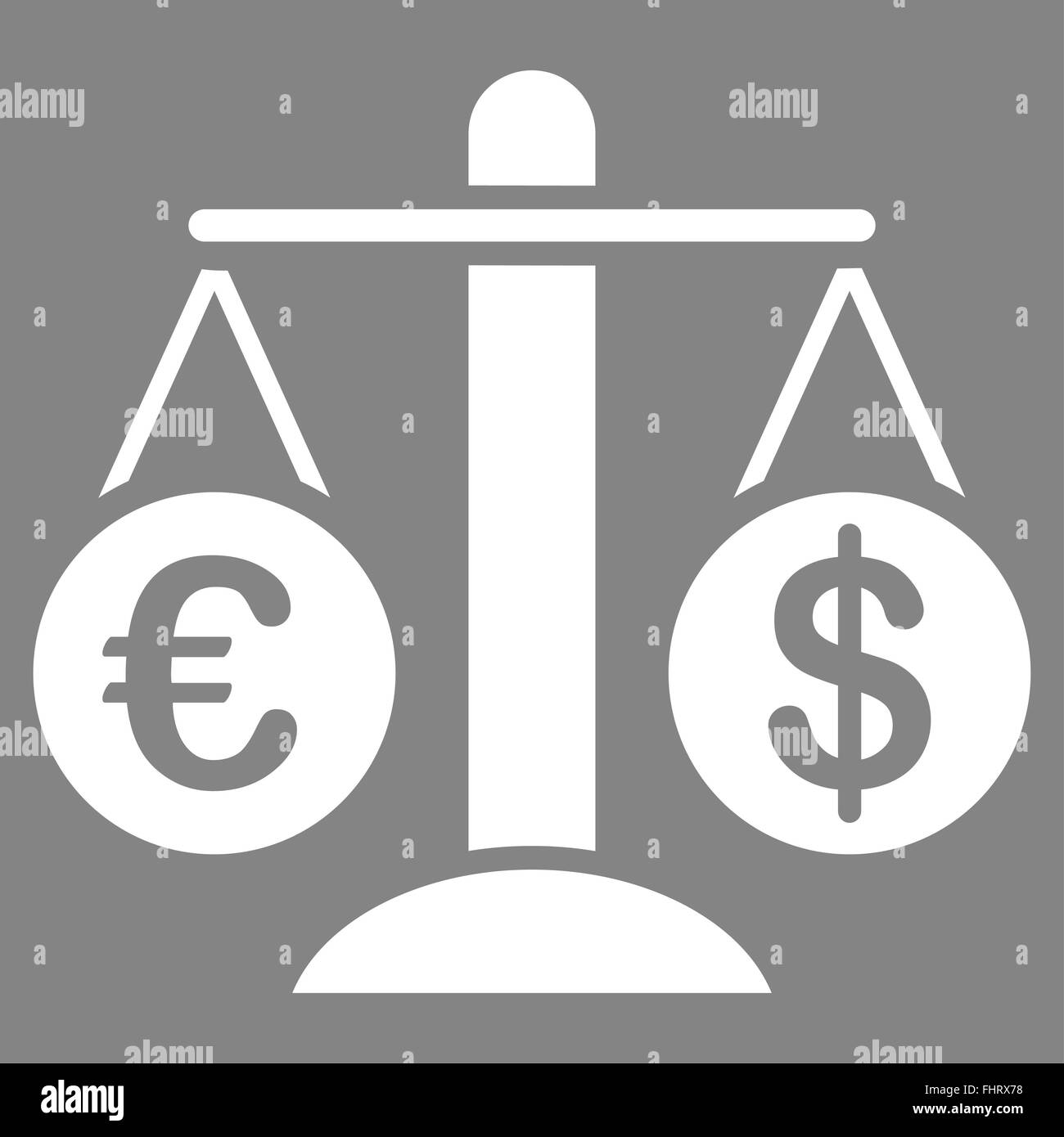 Currency Compare Icon Stock Photo - Alamy
