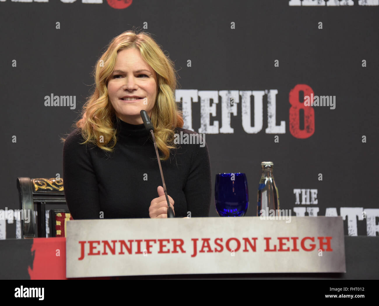 The Hateful 8 Berlin Press Conference in Potsdamer Platz. Featuring