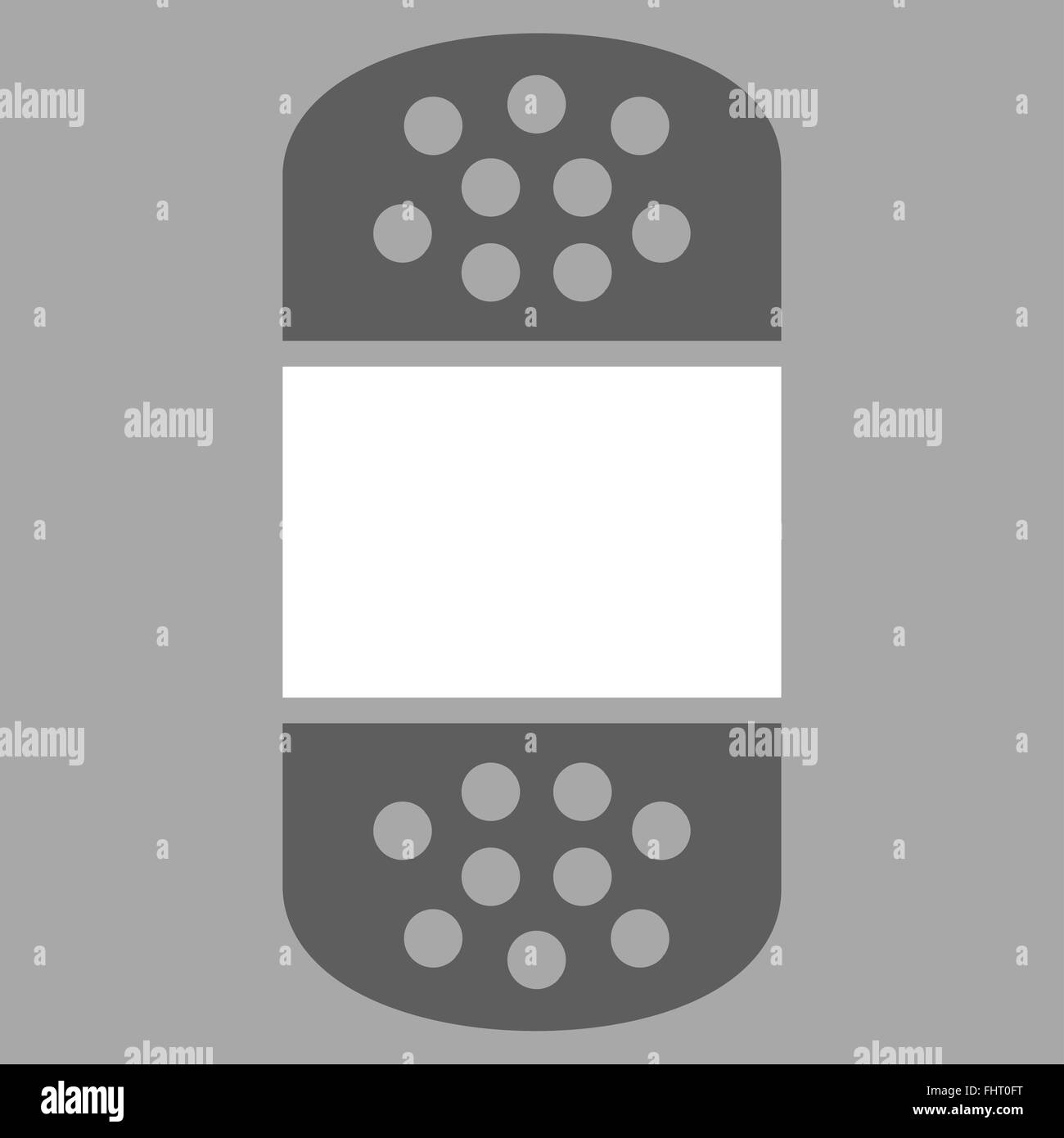 Plaster Flat Icon Stock Photo - Alamy