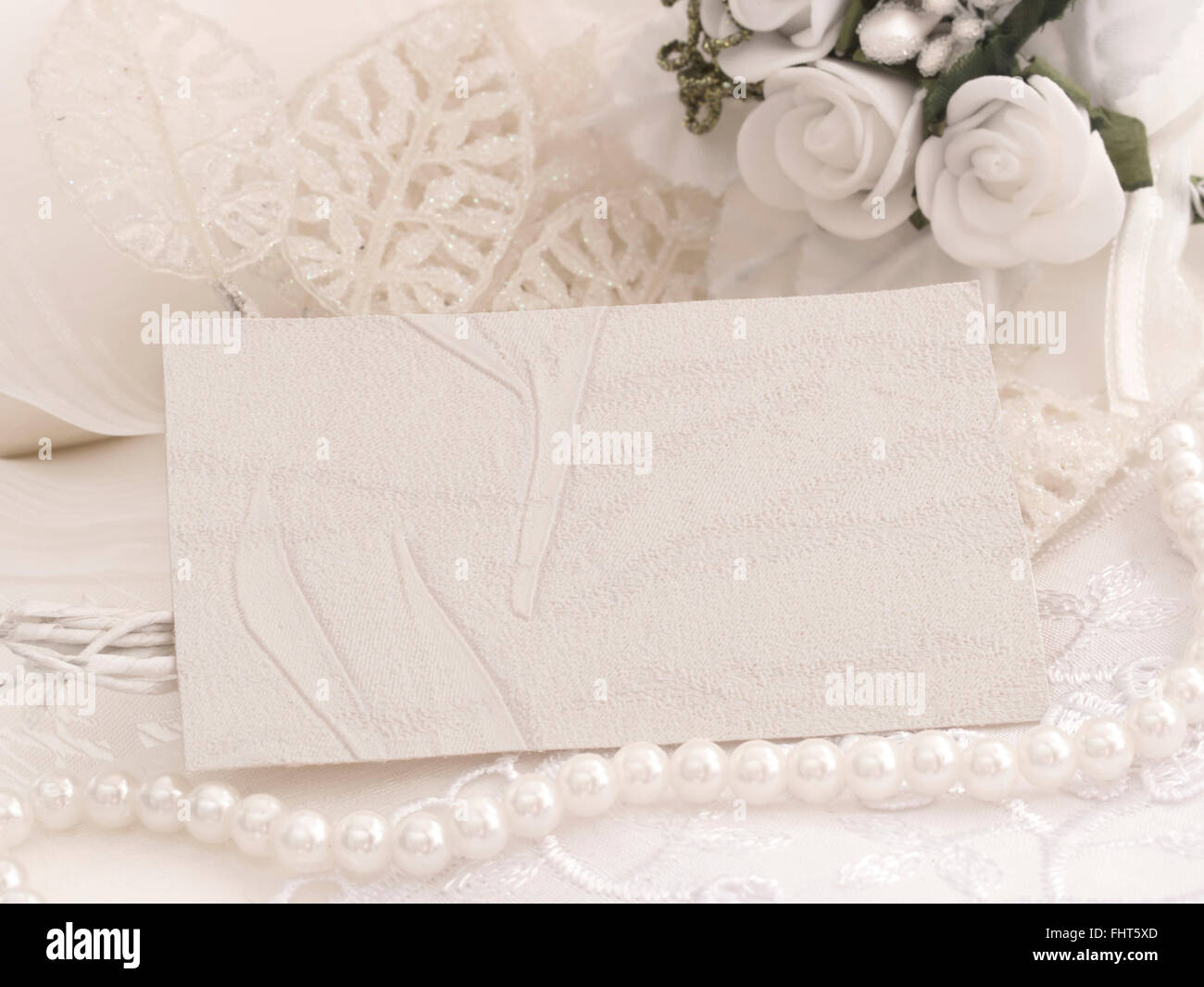 blank note with decoration Stock Photo - Alamy