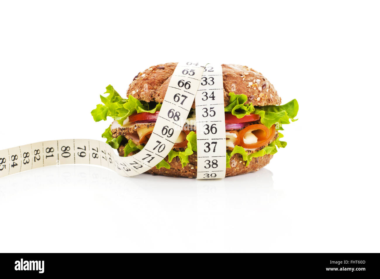 Healthy food, weight loss conceptual. Stock Photo