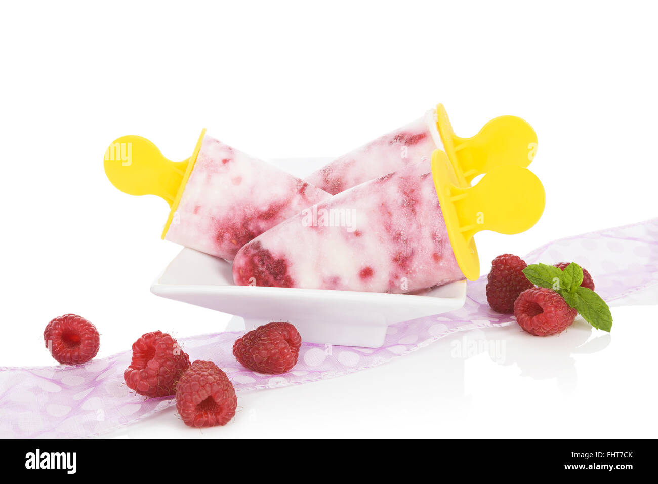 Fruit ice cream lolly. Stock Photo
