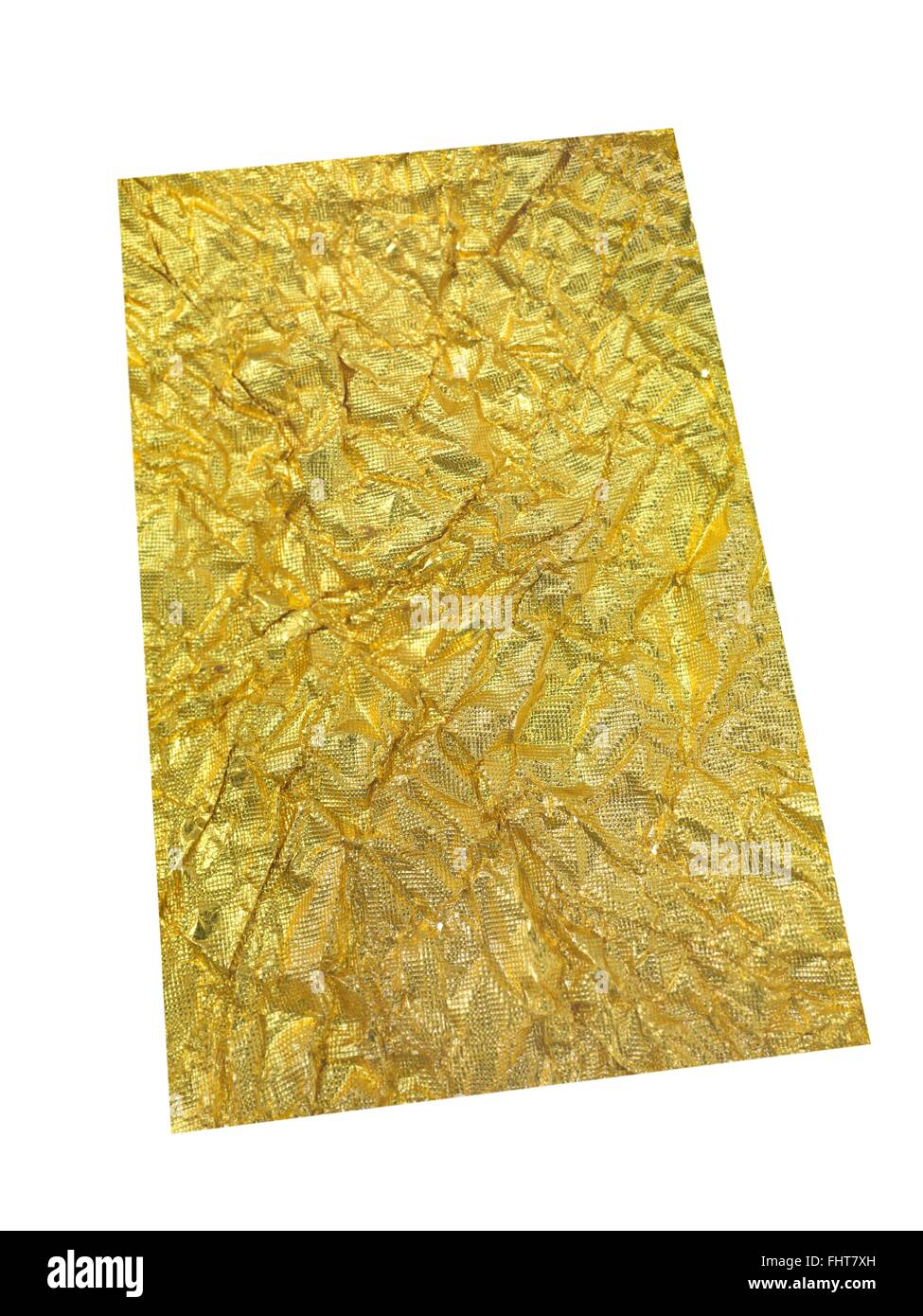 An image of a close up shot of foil Stock Photo