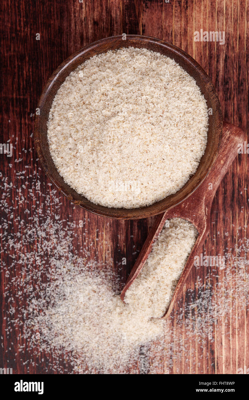 Dietary fiber psyllium Stock Photo Alamy