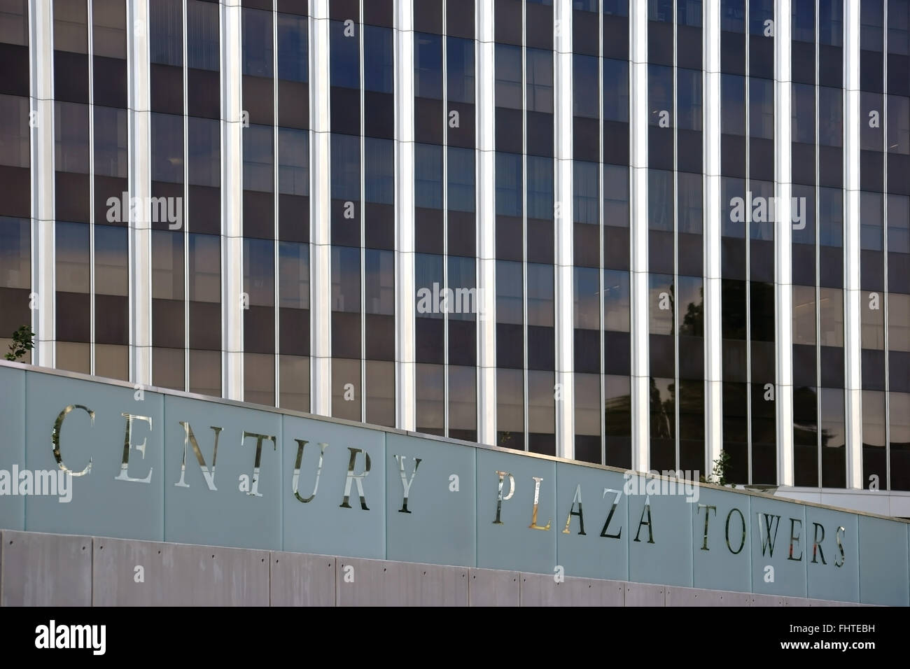 Century Plaza Towers Stock Photo Alamy