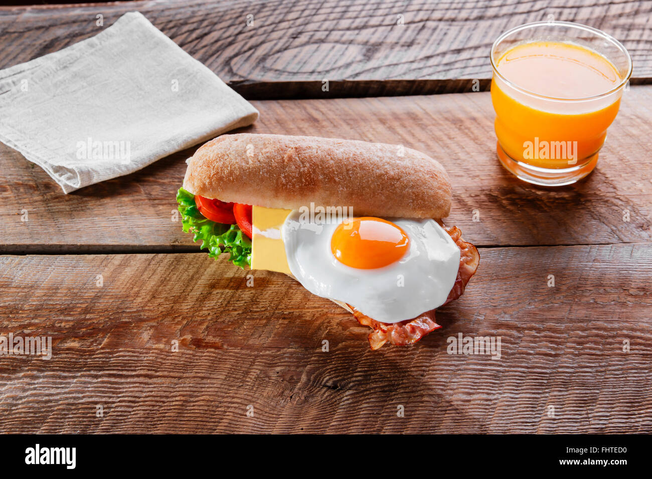 Sandwich bacon cheese hires stock photography and images Alamy