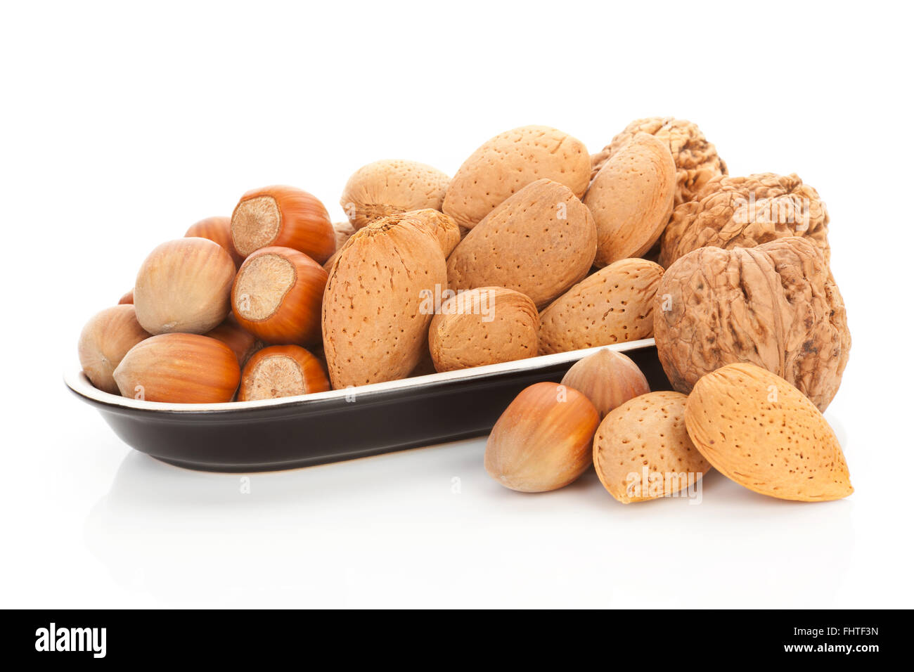Nuts variation. Stock Photo