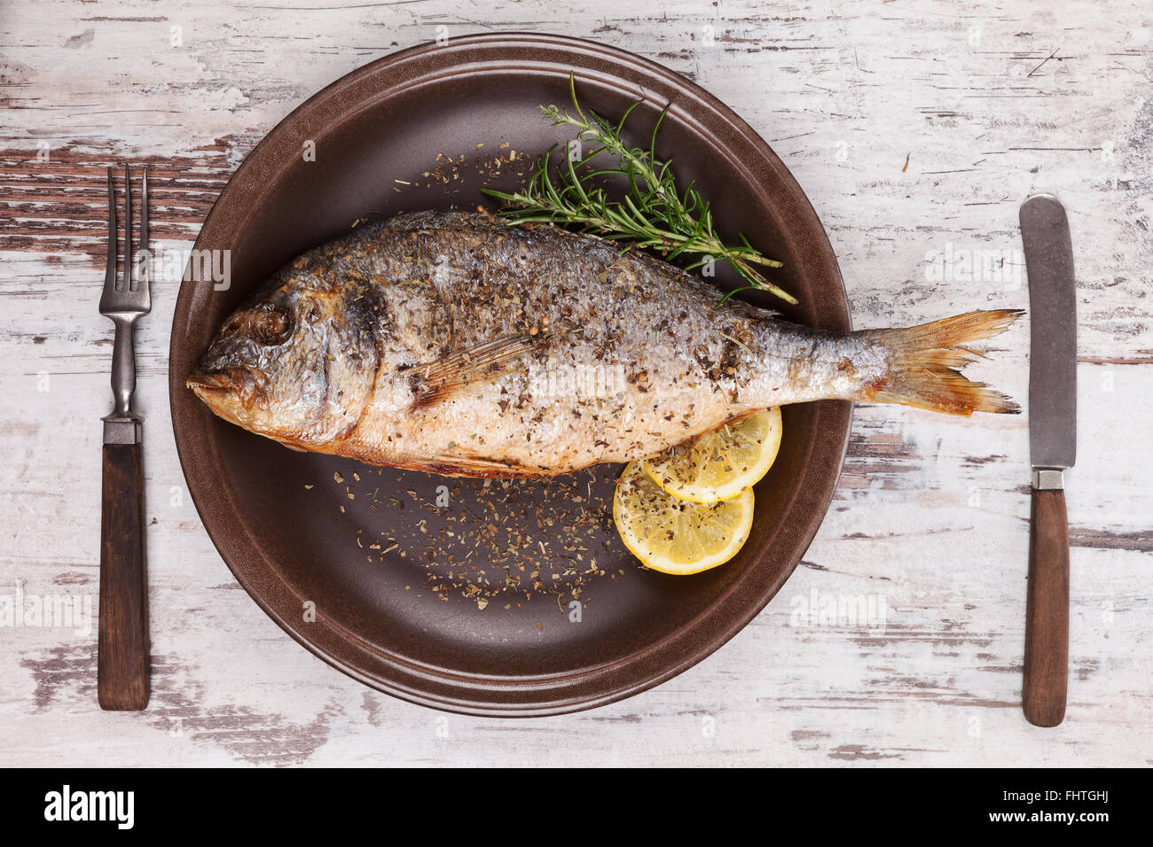 Delicious mediterranean seafood Stock Photo - Alamy