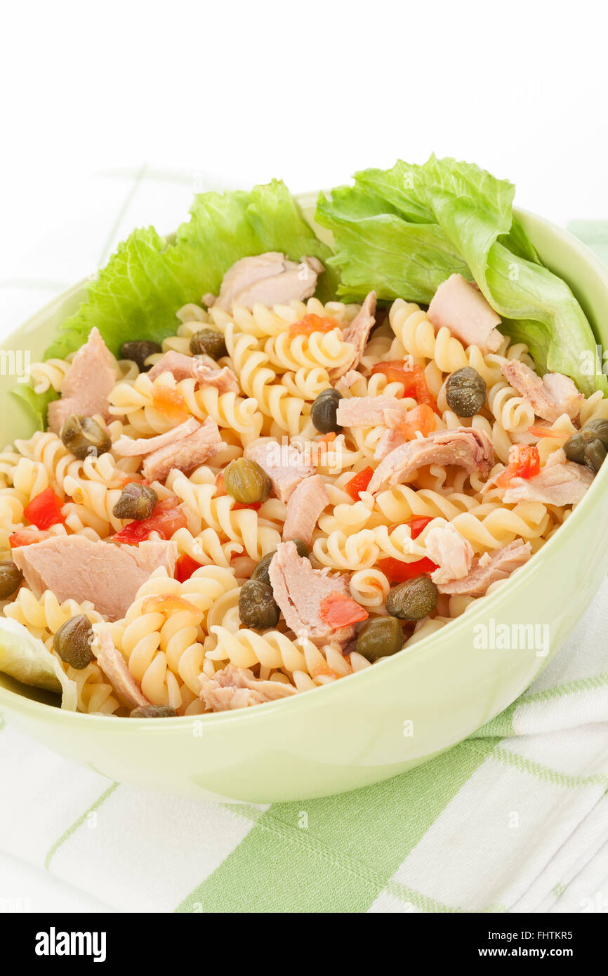Pasta in bowl Stock Photo Alamy