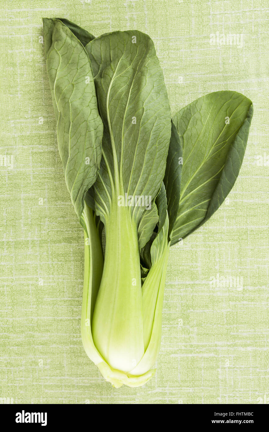 Chinese baby cabbage. Stock Photo