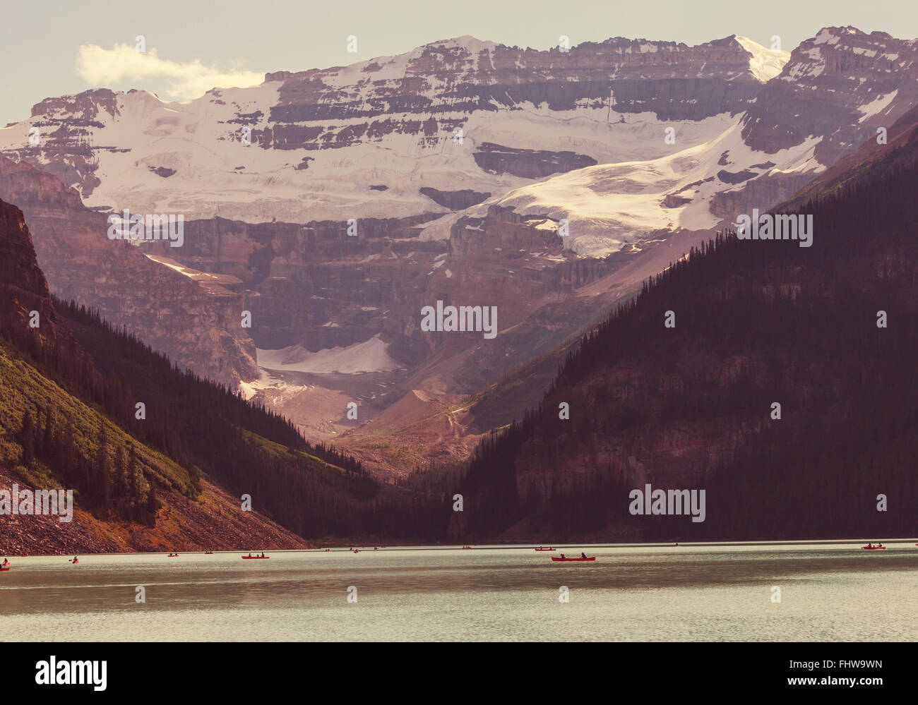 Lake louise in the winter hi-res stock photography and images - Alamy