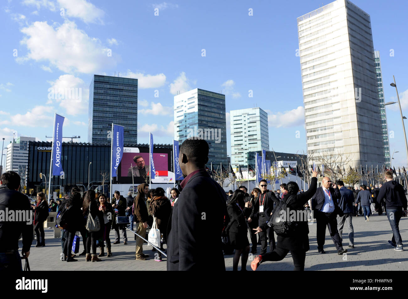 Fira gran via barcelona hi-res stock photography and images - Alamy