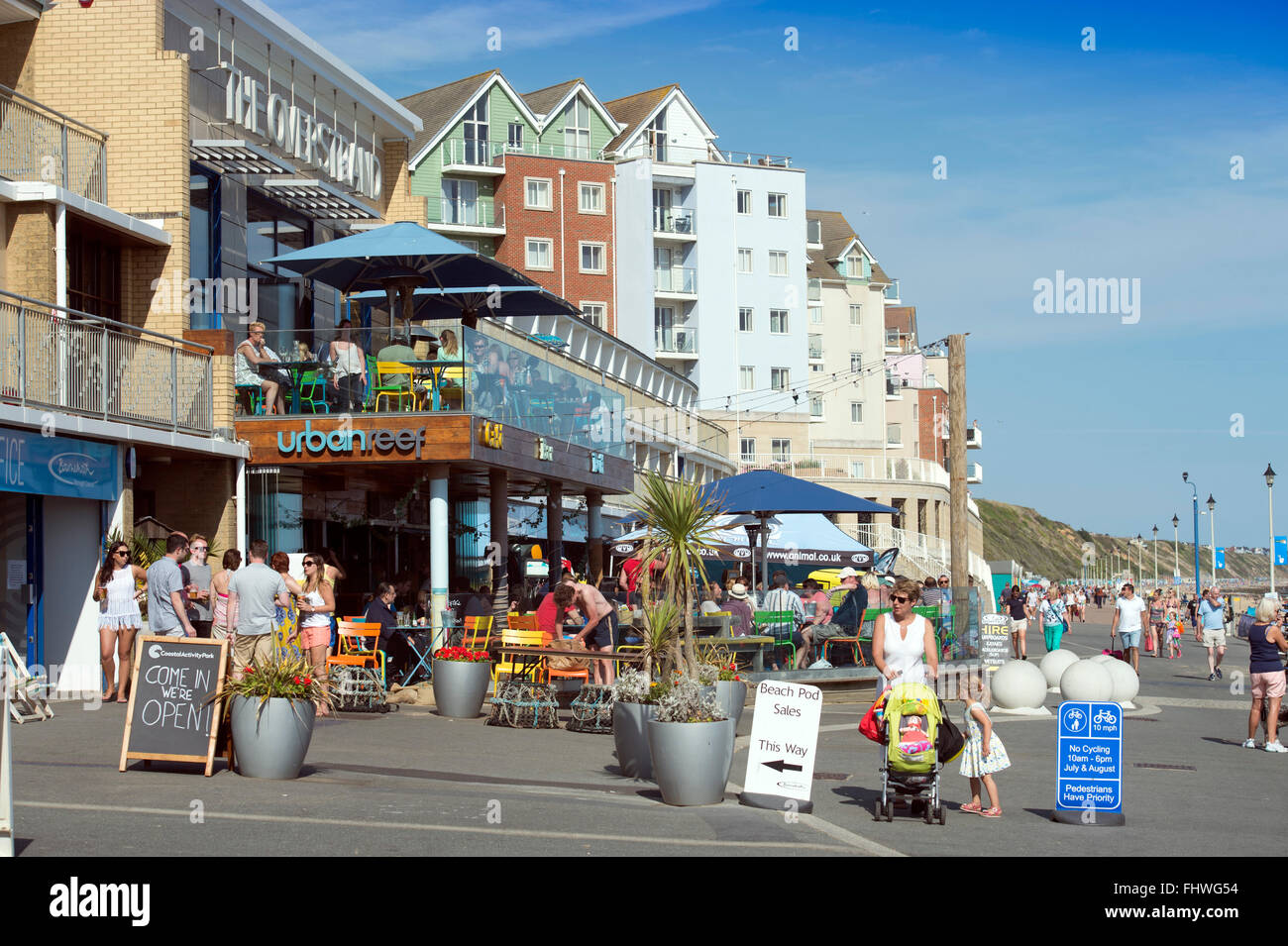 General views of Bournemouth and Boscombe - the Urban Reef cafe on ...