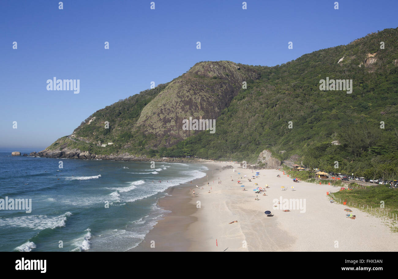 Prainha protected by the Natural Municipal Park of Prainha or APA Prainha Stock Photo