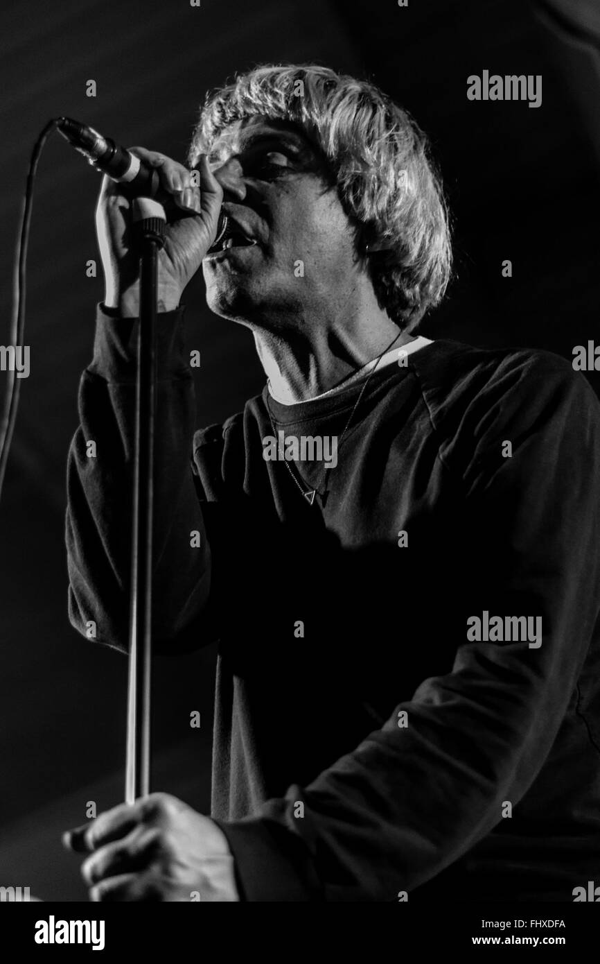 The Charlatans playing to a sold out gig at Southampton Engine Rooms 25/02/26 Stock Photo