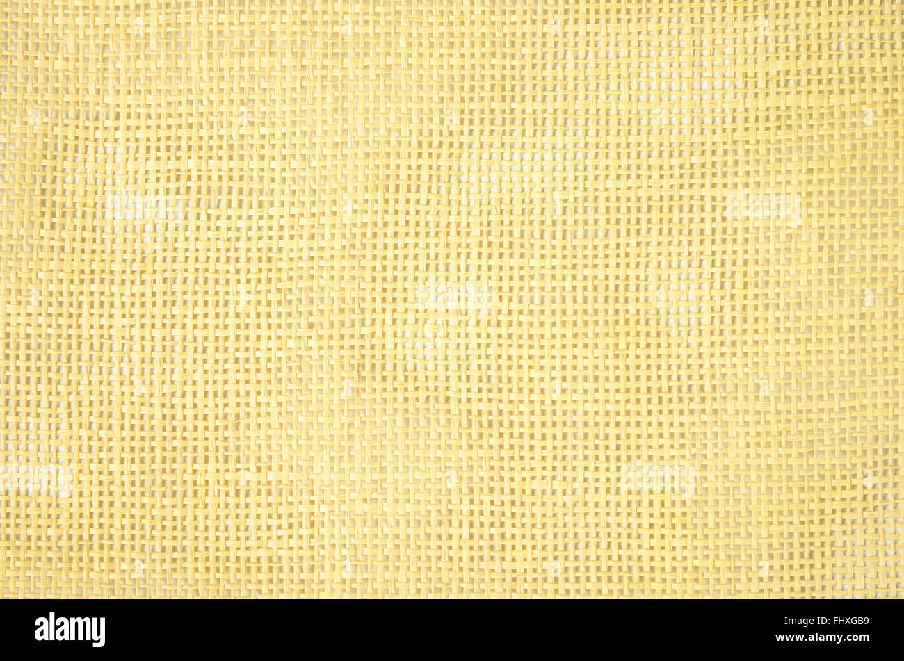 Detail of straw woven place mat Stock Photo