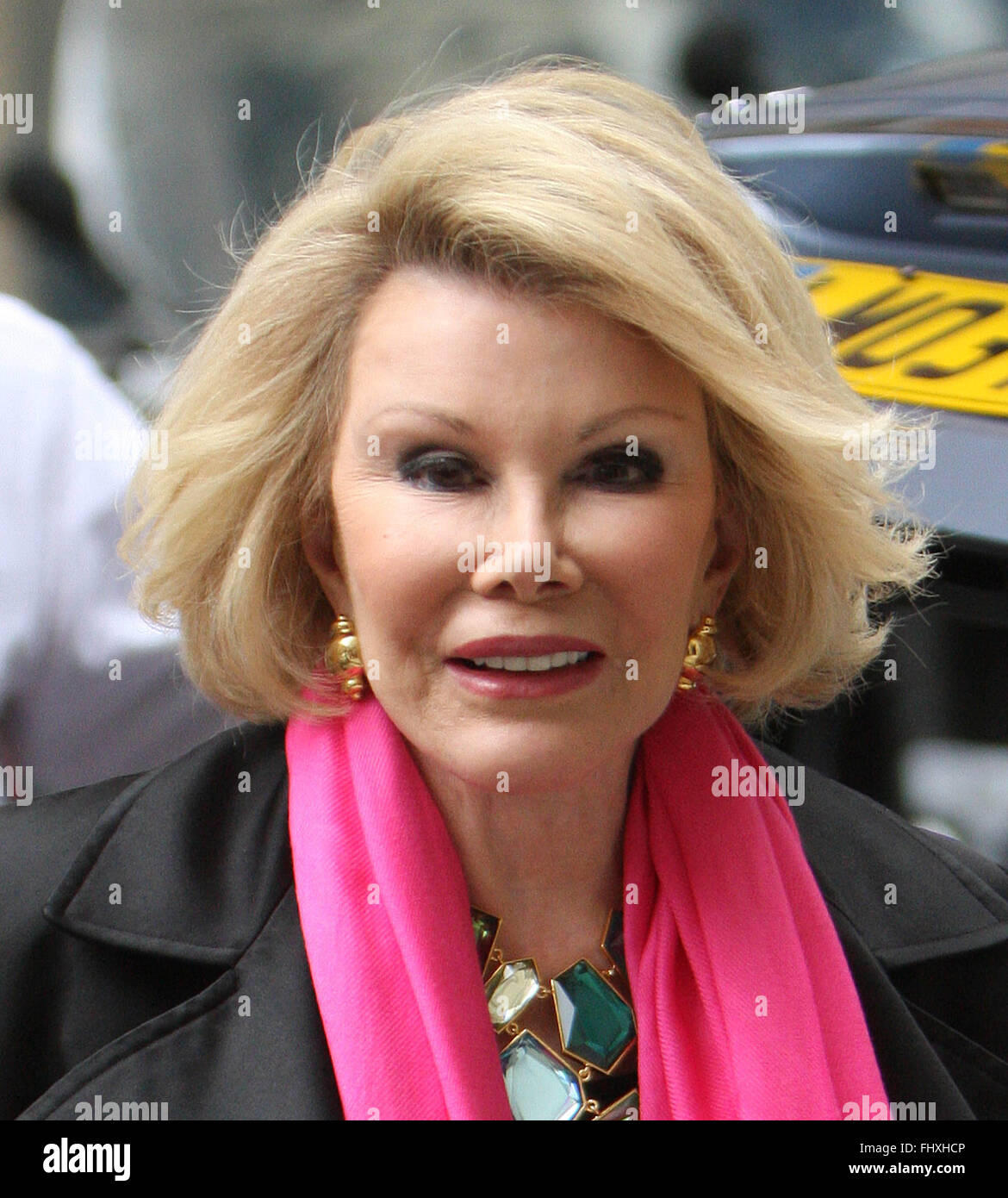 Joan Rivers Pictured in London (credit image © Jack Ludlam Stock Photo