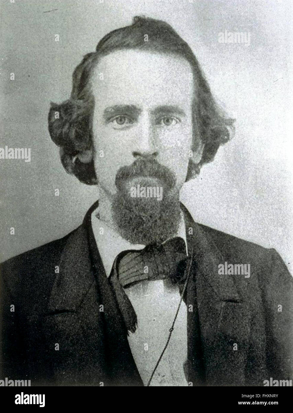 Henry George, American political economist, journalist, and philosopher. Stock Photo