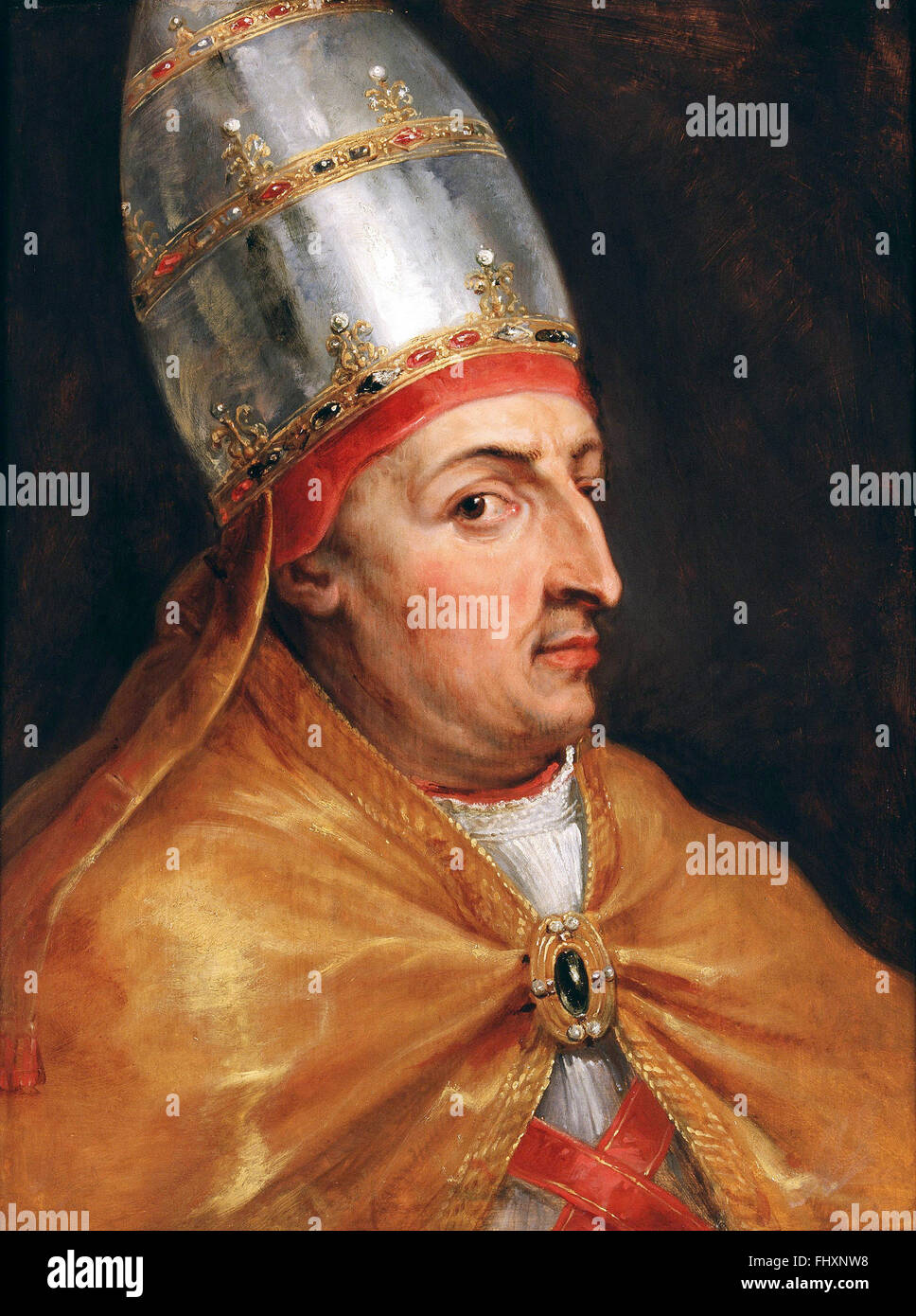 Pope Nicholas V Stock Photo