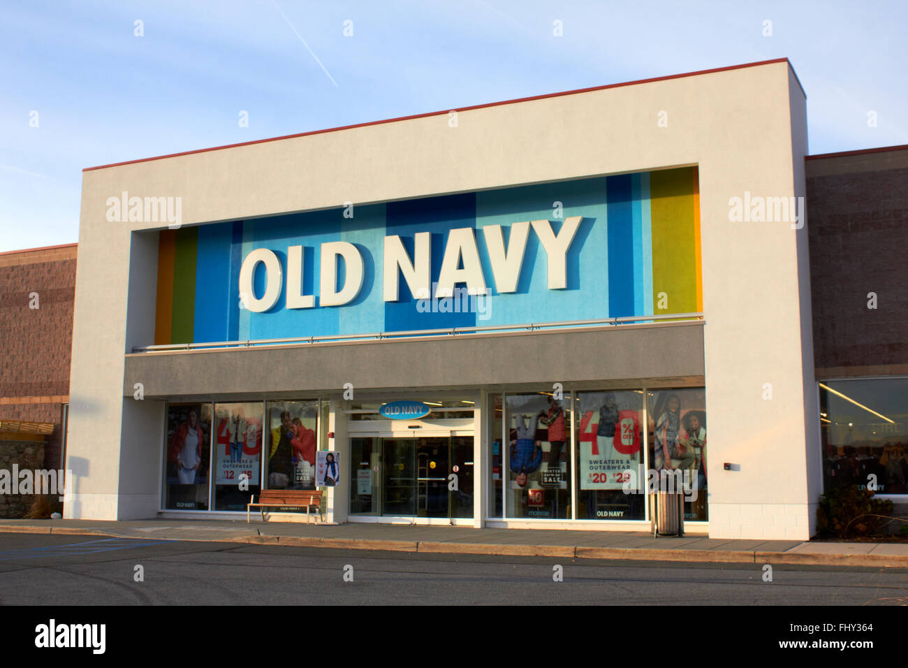 Old Navy Store Front Stock Photo