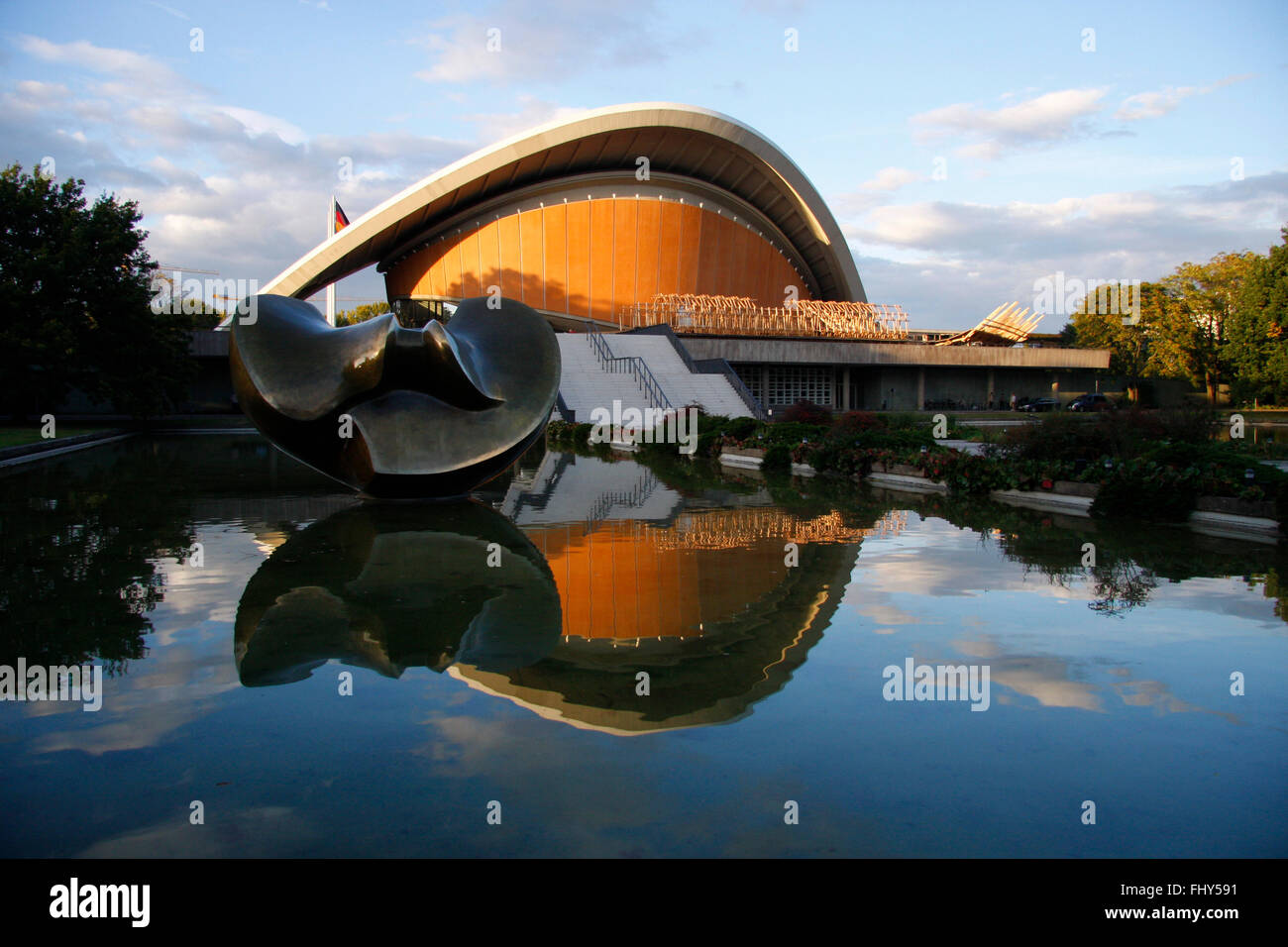 Haus der Kulturen der Welt, Berlin-Tiergarten. Stock Photo