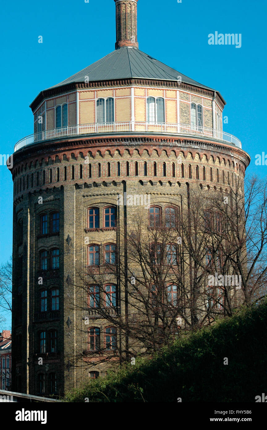 Wasserturm, Berlin-Prenzlauer Berg. Stock Photo