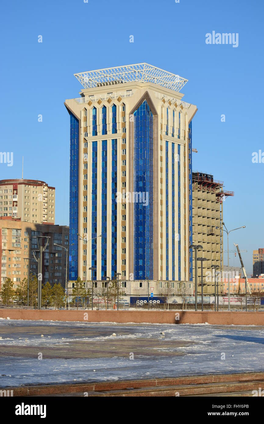 Modern residential buildings in Astana, Kazakhstan Stock Photo - Alamy