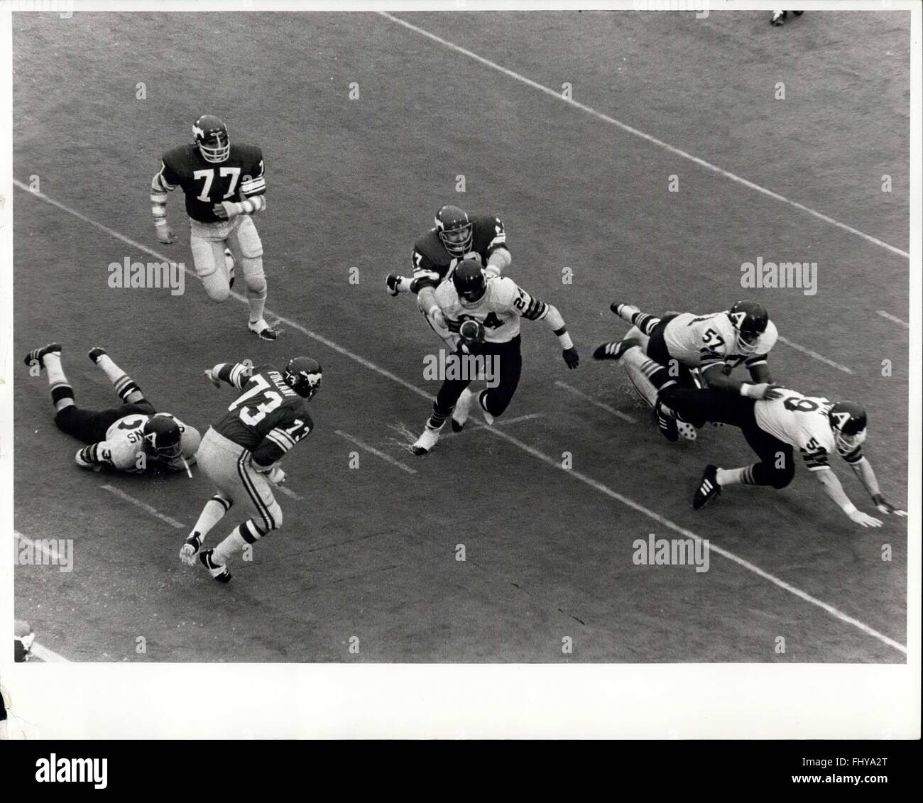 1971 Canada Grey Cup Football Game. 1971. © Keystone Pictures USA