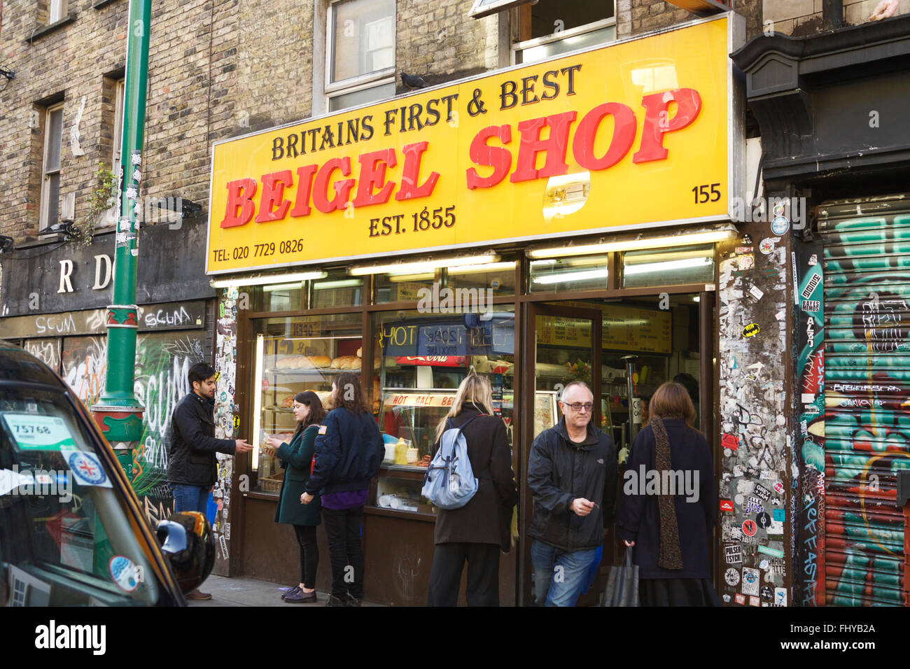Brick lane bagels hires stock photography and images Alamy