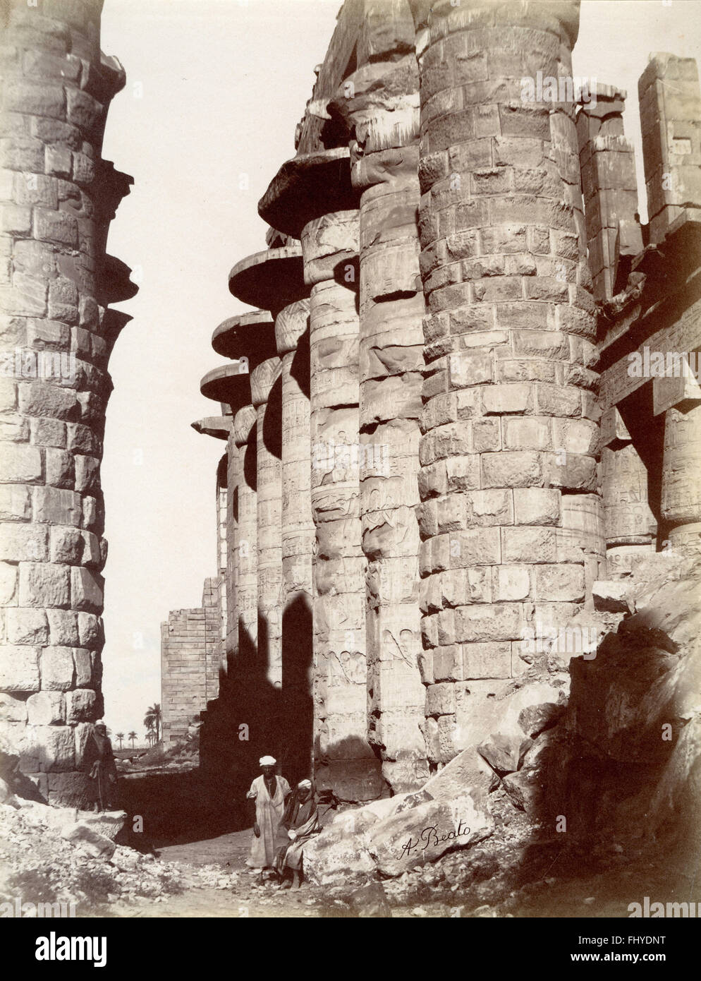 Pillars of karnak hires stock photography and images Alamy