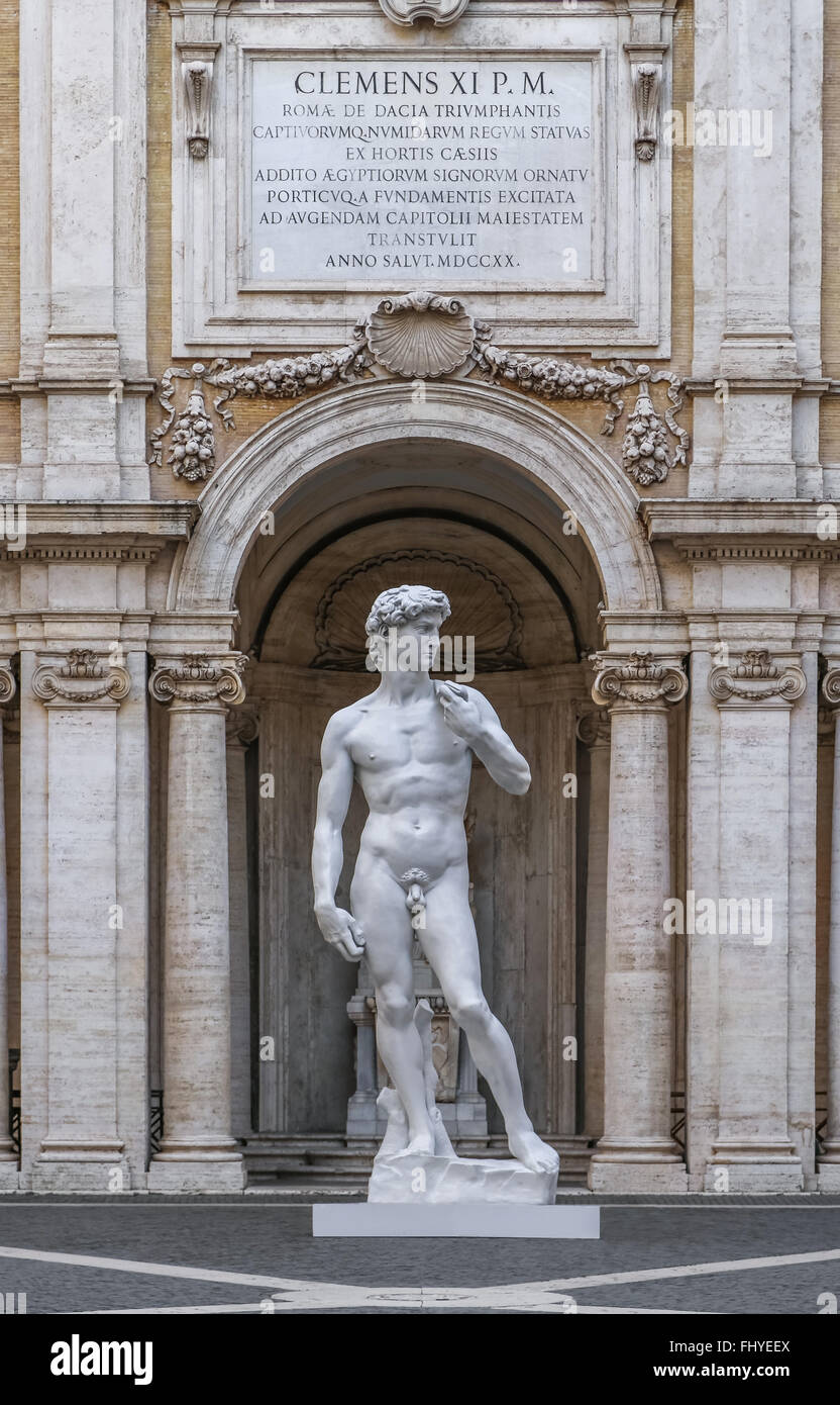 David In Rome Estatua De David En Roma