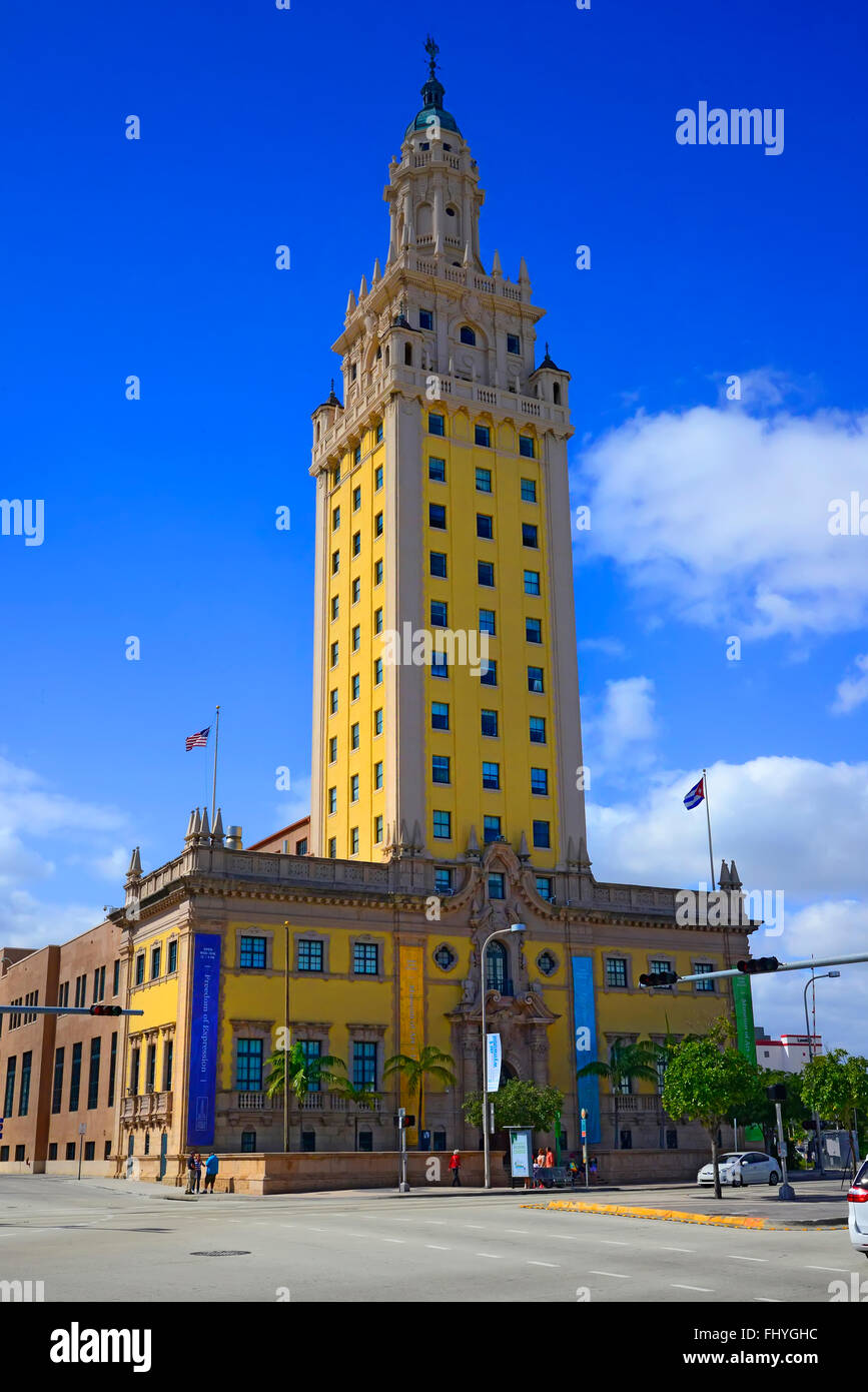 Freedom Tower Miami Florida FL Contemporary Art Museum Stock Photo - Alamy