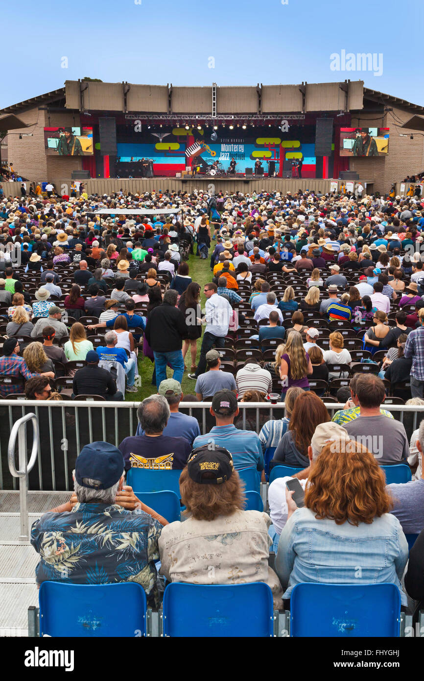GARY CLARK JR. preforms on the main stage at the MONTEREY JAZZ FESTIVAL